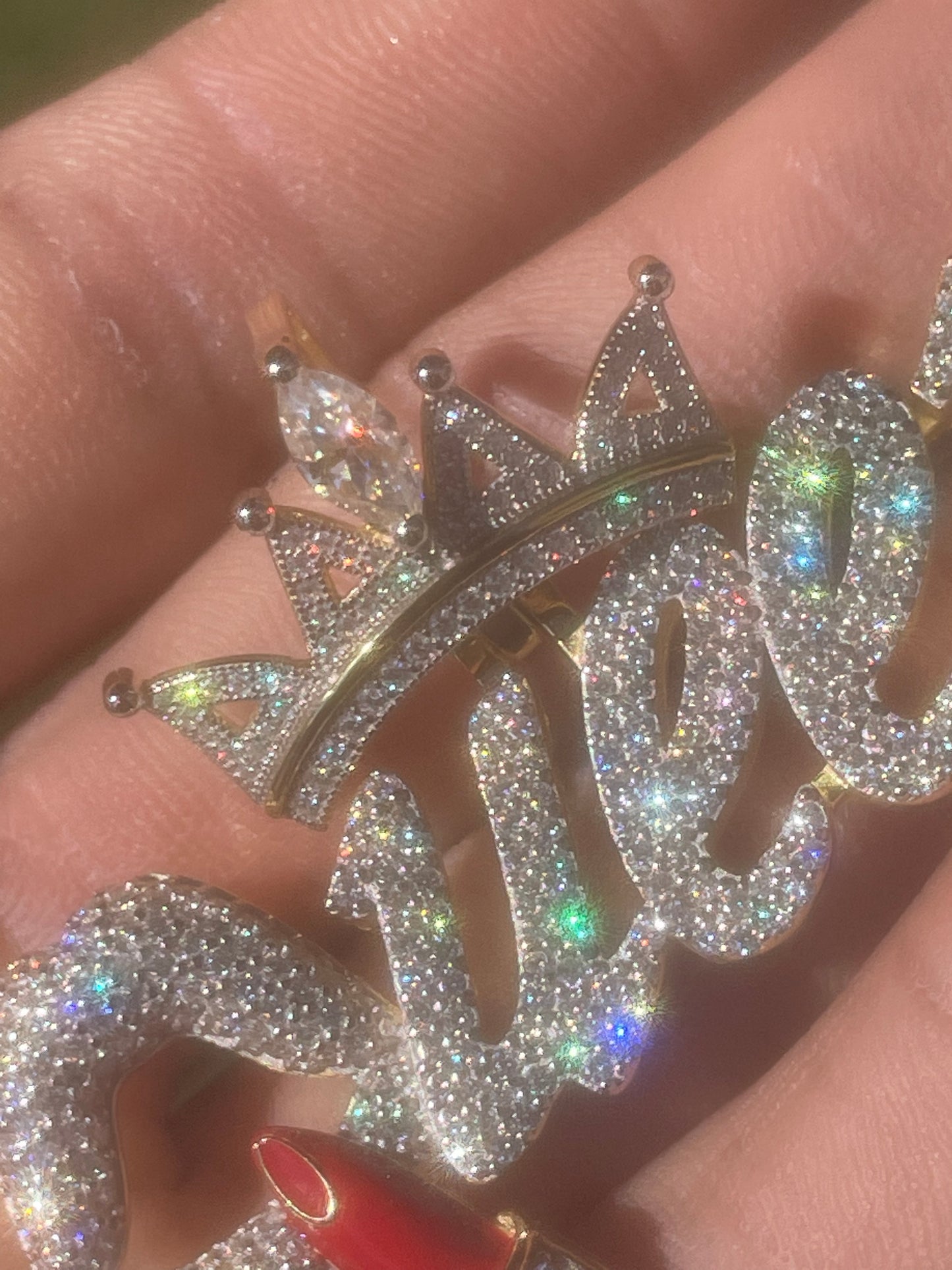 4.5CT VVS1 QUEEN CUSTOM PENDANT