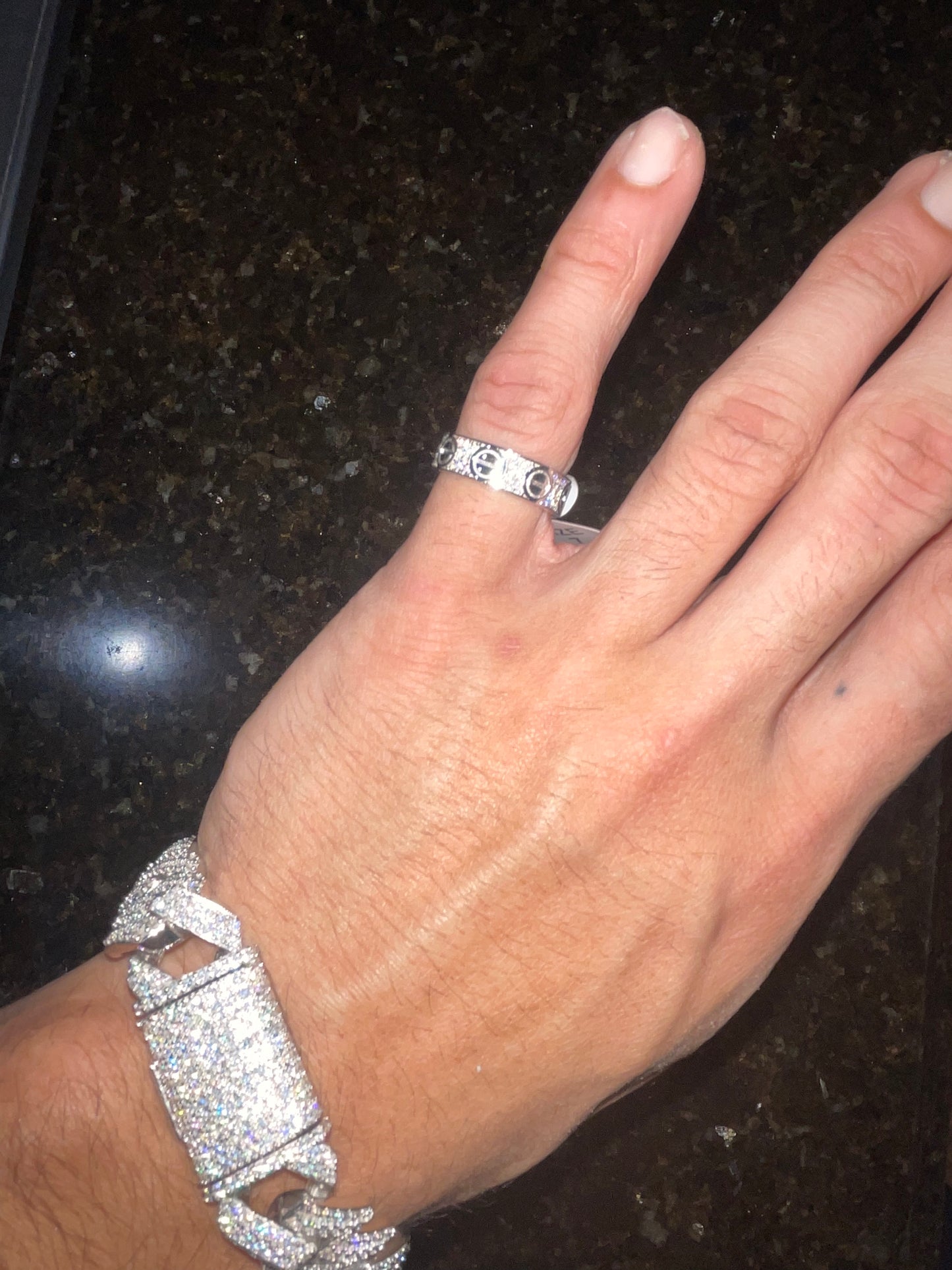 .70CT VVS1 CARTIER INSPIRED SCREW RING