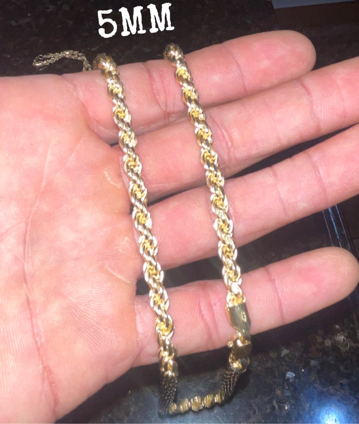 14K GOLD ROPE CHAINS