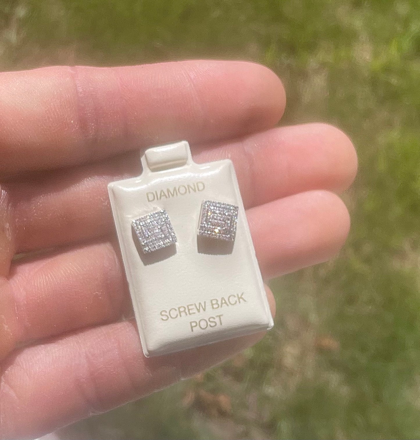 .15CT NATURAL DIAMOND EARRINGS