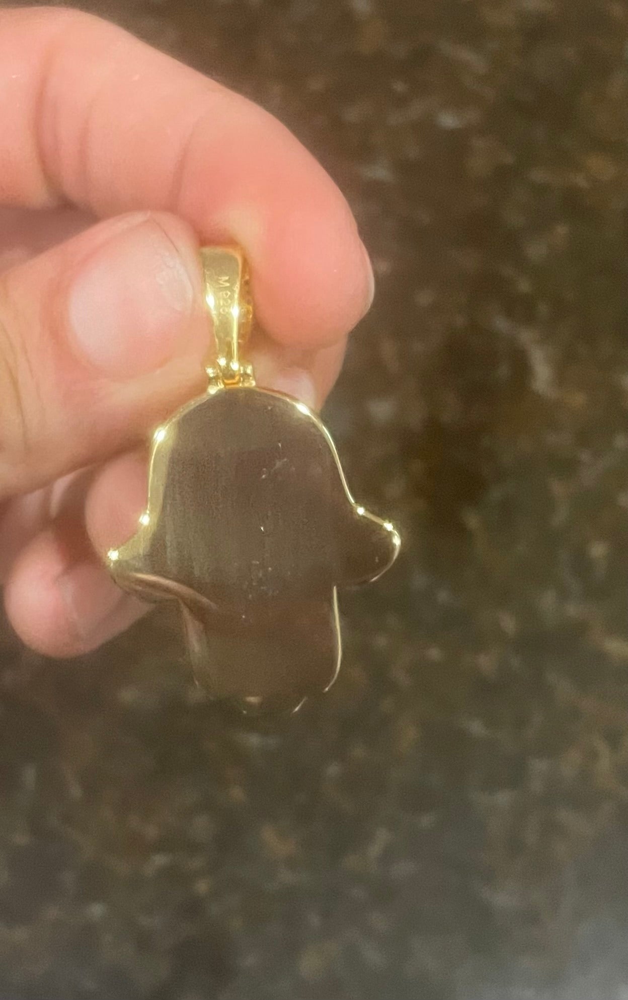 1.5CT VVS1 HAMSA PENDANT