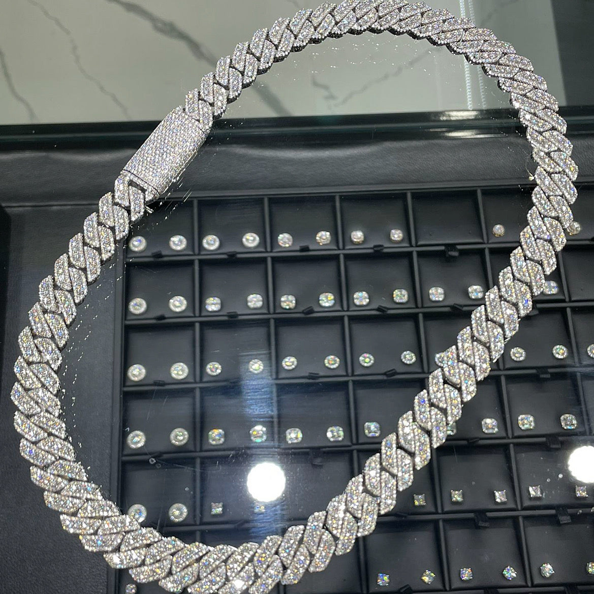 3D 15MM CUSTOM VVS1 CUBAN LINK