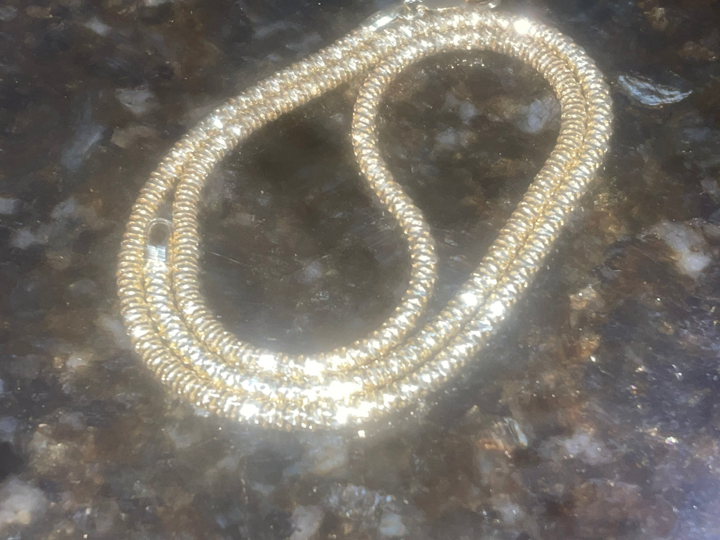 3MM 14K GOLD ICE LINK