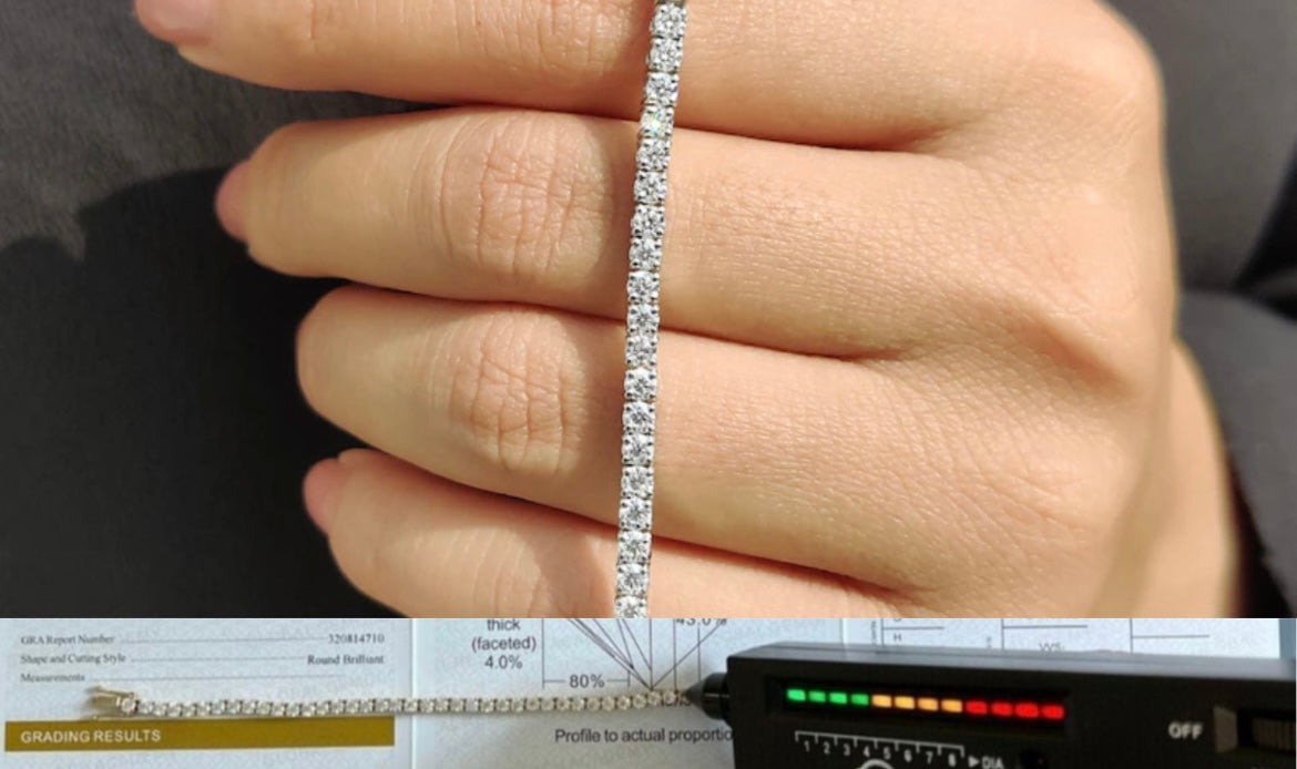 3MM FLAWLESS TENNIS BRACELET