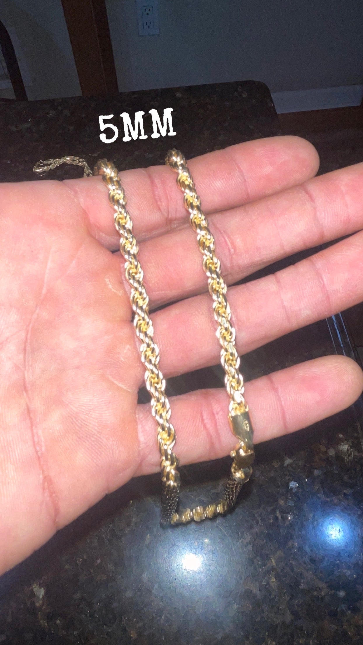14K GOLD ROPE CHAINS