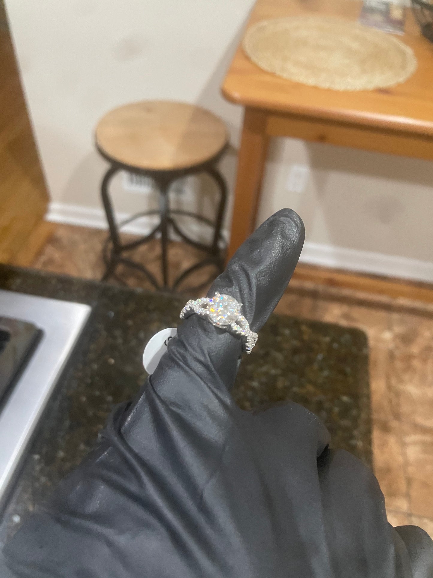 2.35CT VVS1 INFINITY SOLITAIRE WOMENS RING