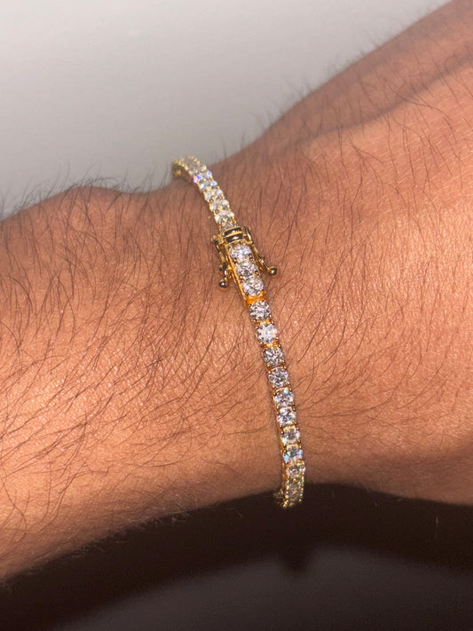 3MM FLAWLESS TENNIS BRACELET