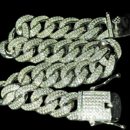 4.5CT 12MM VVS1 MIAMI CUBAN BRACELET