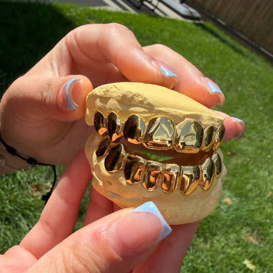 14K GOLD GRILLS