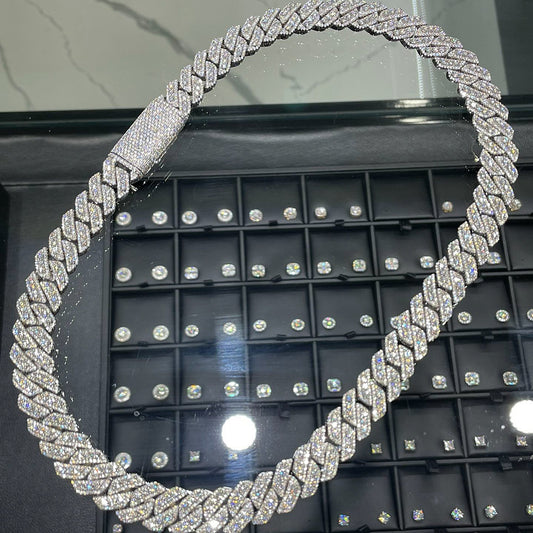 3D 15MM CUSTOM VVS1 CUBAN LINK