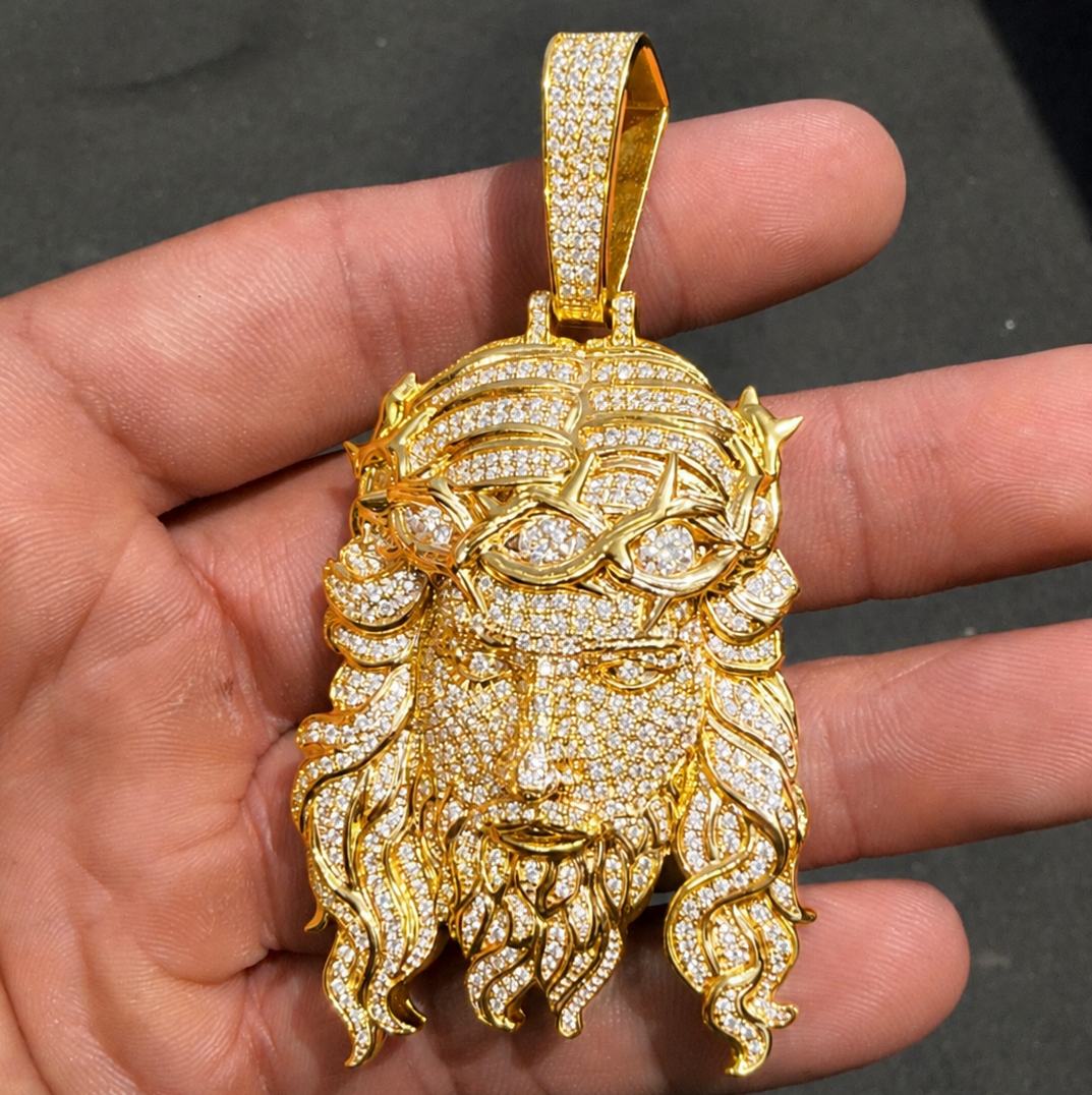 6CT VVS1 ULTIMATE JESUS PIECE PENDANT