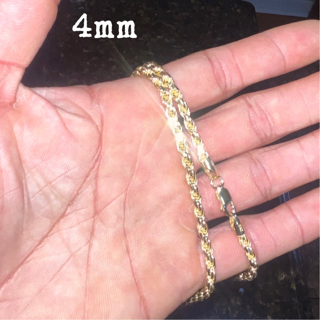 14K GOLD ROPE CHAINS