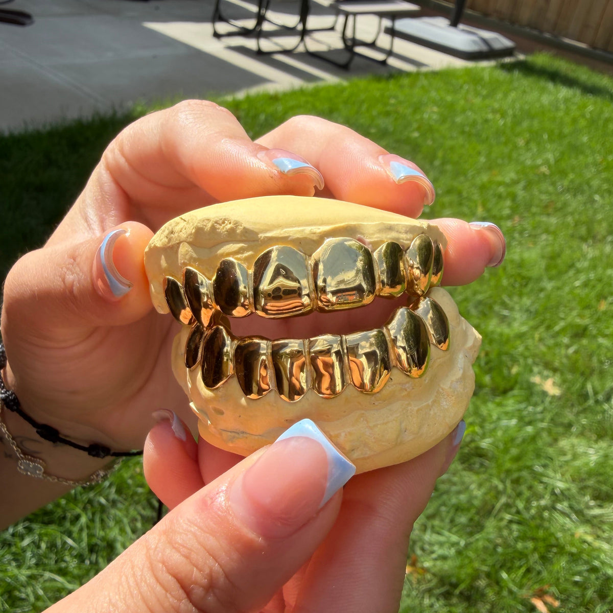 14K GOLD GRILLS