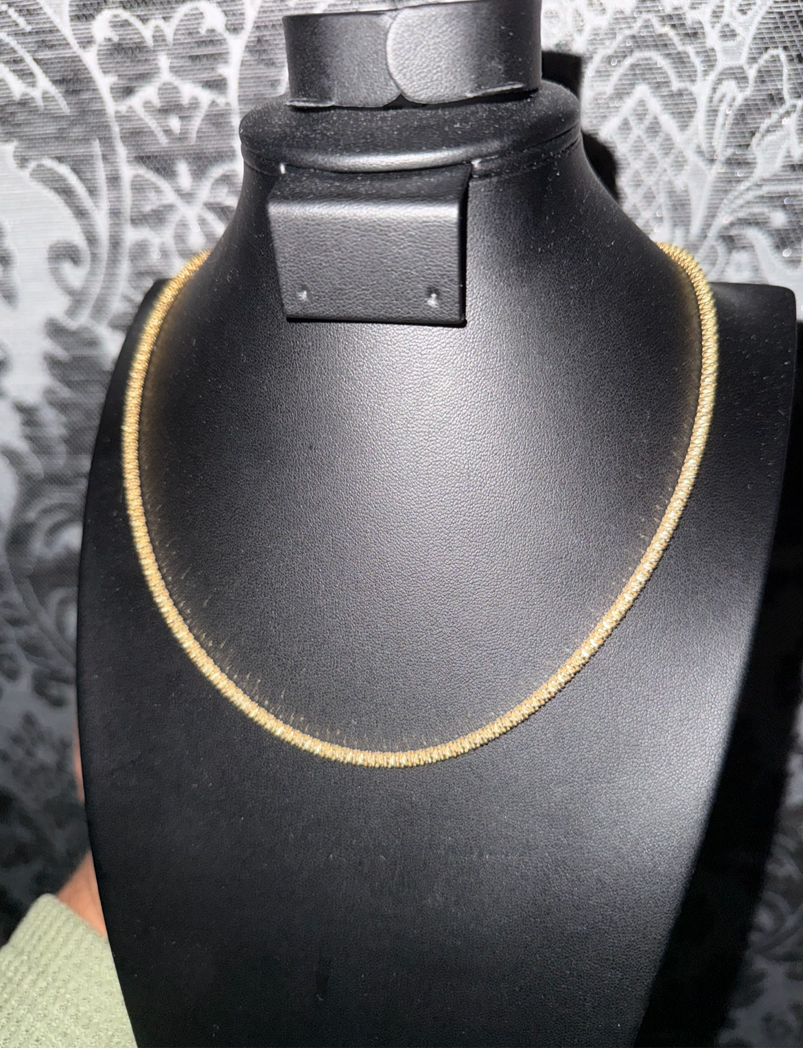 3MM 14K GOLD ICE LINK